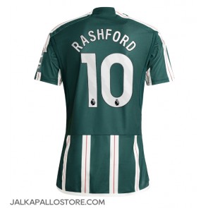 Manchester United Marcus Rashford #10 Vieraspaita 2023-24 Lyhythihainen